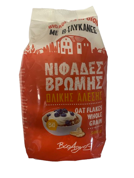 Νιφάδες Βρώμης Ολικής Άλεσης