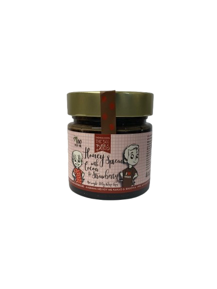 The Bee Bros Μέλι με Κακάο & Φράουλα