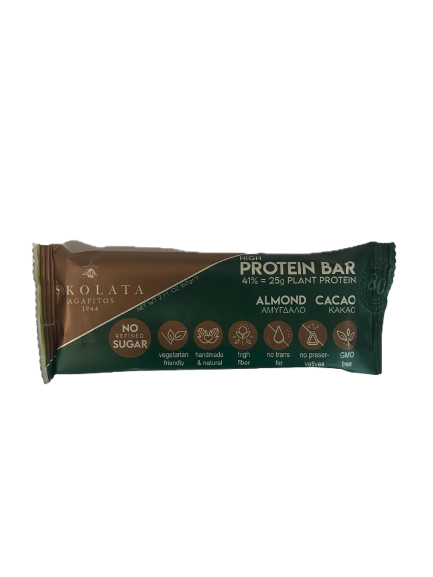 Agapitos Protein Bar Κακάο + Αμύγδαλο