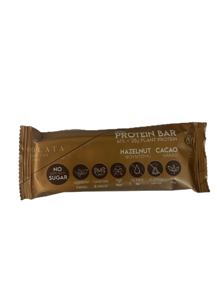 Agapitos Protein Bar Φουντούκι + Κακάο