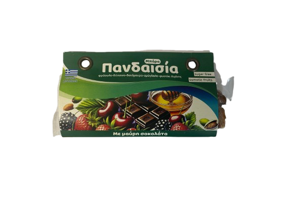 Πανδαισία μπάρα με μαύρη σοκολάτα
